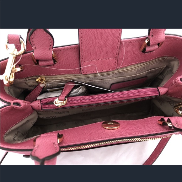 🌷NWT Michael Kors XS  Small Crossbody Tulip Pink - Picture 8 of 8
